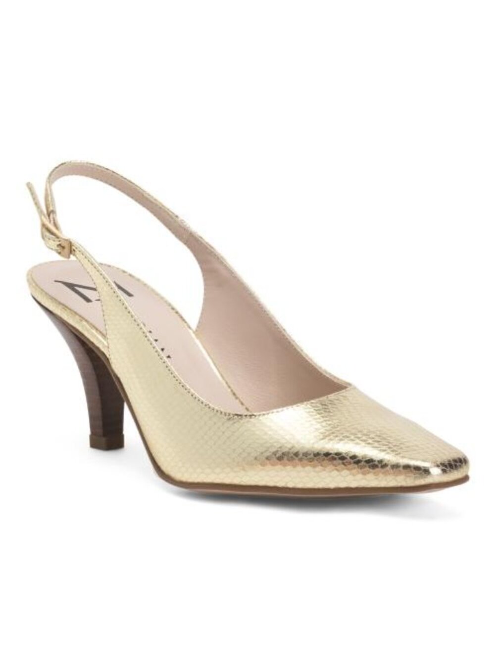 MARIAN Made In Spain Leather Slingback Heels